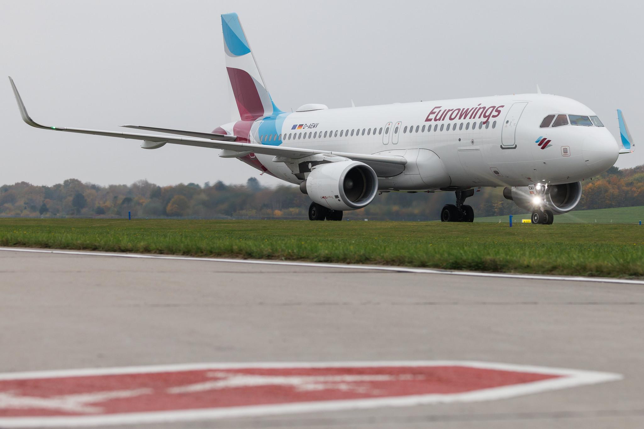 Hamburg Airport: Eurowings (EW / EWG) | Airbus A320-214 A320 | D-AEWV | MSN 7545
