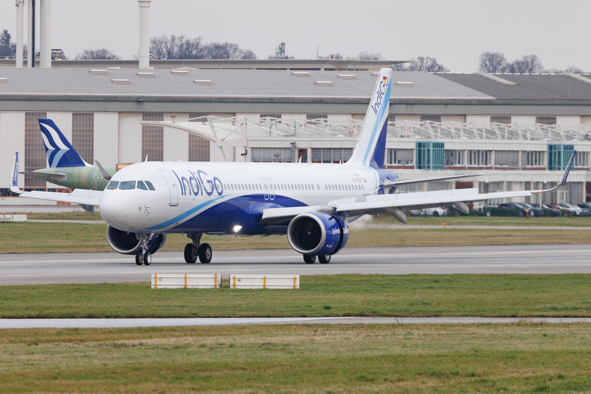 Hamburg Finkenwerder: IndiGo (6E / IGO) | Airbus A321-253NY A21N | D-AZYF | VT-NLA | MSN 12622