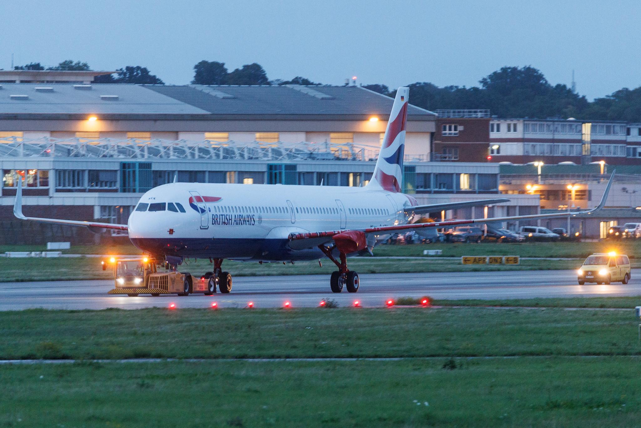 Hamburg Finkenwerder: British Airways (BA / BAW) | Airbus A321-251NX A21N | D-AZXK | MSN 13578