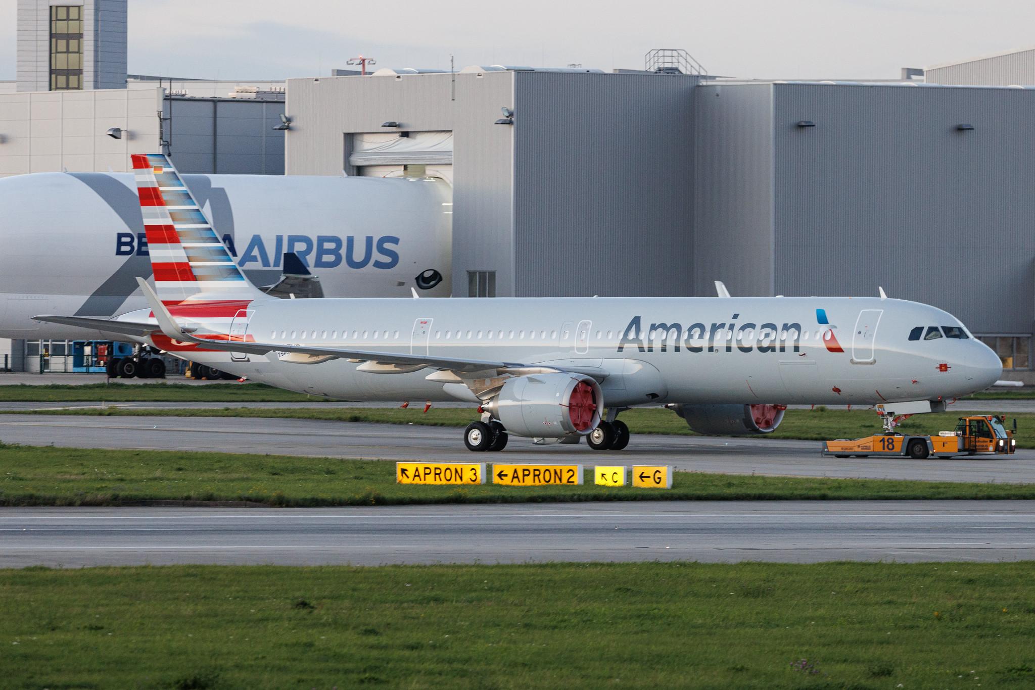 Hamburg Finkenwerder: American Airlines (AA / AAL) | Airbus A321-253NX A21N | D-AZYD | N478AN | MSN 13526