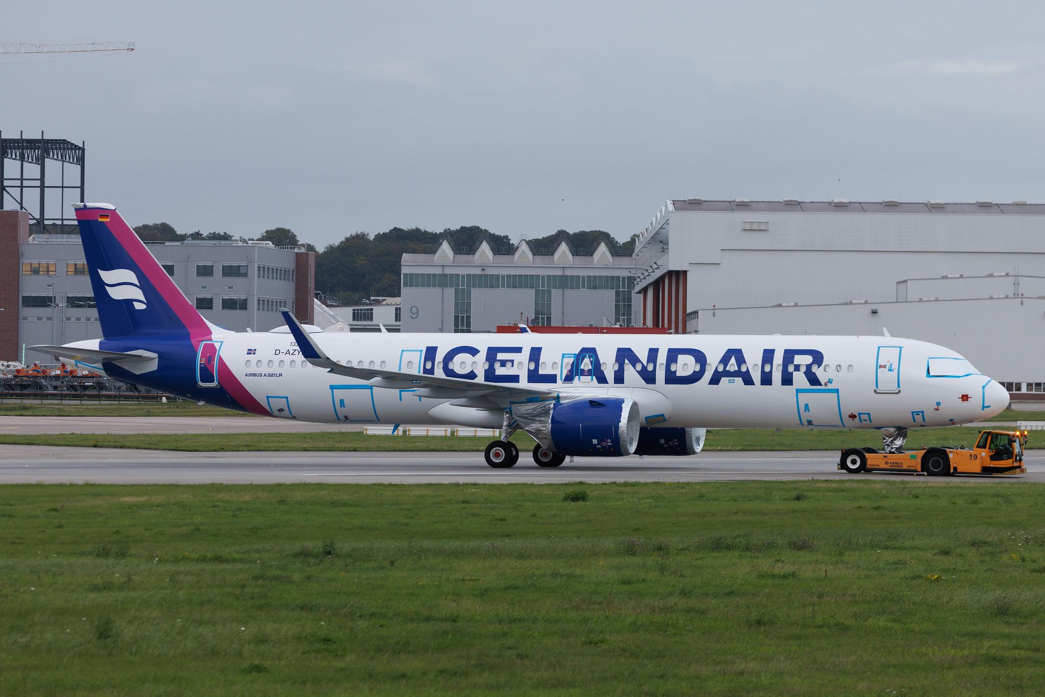 Hamburg Finkenwerder: Icelandair (FI / ICE) | Airbus A321-271NX A21N | D-AZYL | TF-IAI | MSN 13346