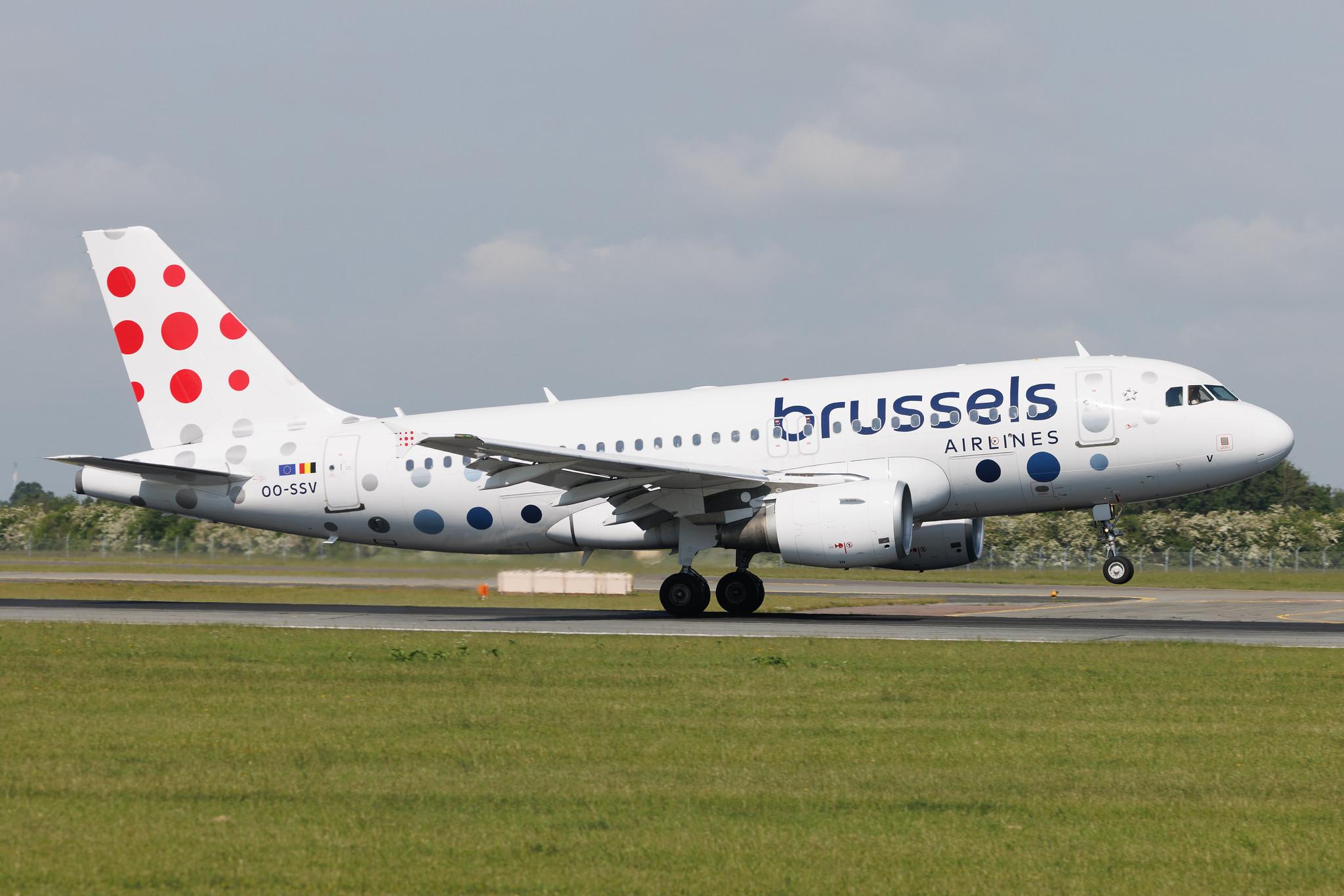 Copenhagen Airport: Brussels Airlines (SN / BEL) | Airbus A319-111 A319 | OO-SSV | MSN 2196