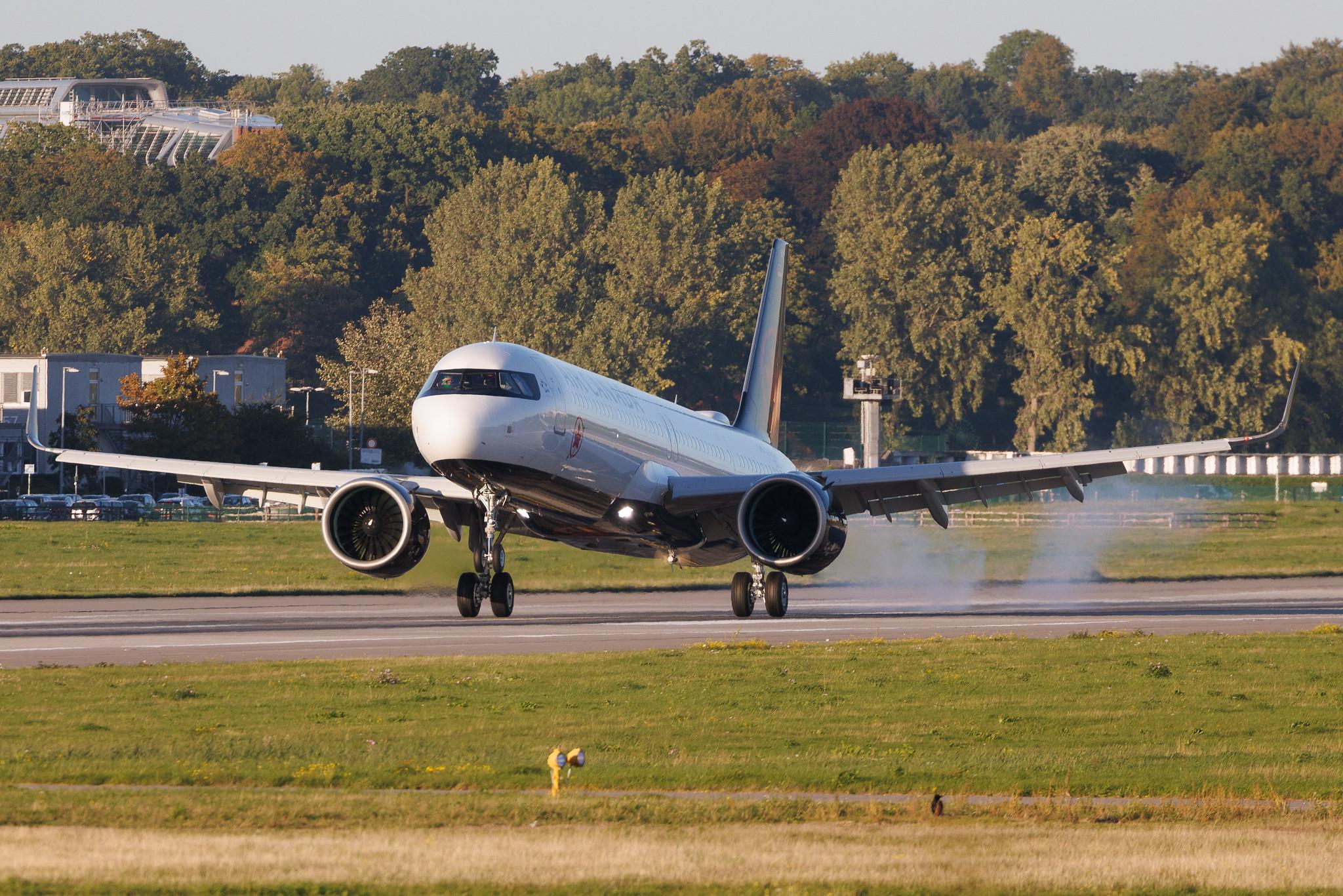 Hamburg Finkenwerder: Air Canada (AC / ACA) | Airbus A321-271NY A21N | D-AZAB | C-GXER | MSN 13074