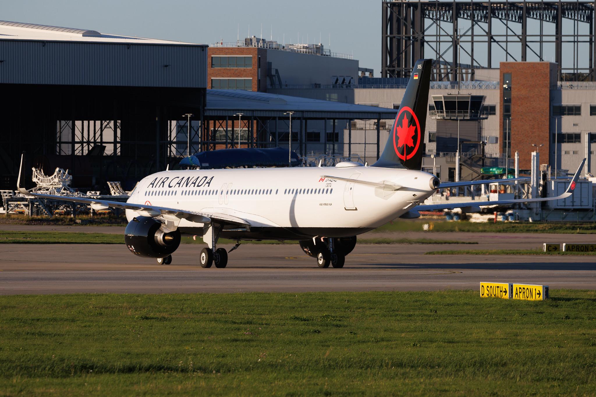 Hamburg Finkenwerder: Air Canada (AC / ACA) | Airbus A321-271NY A21N | D-AZAB | C-GXER | MSN 13074