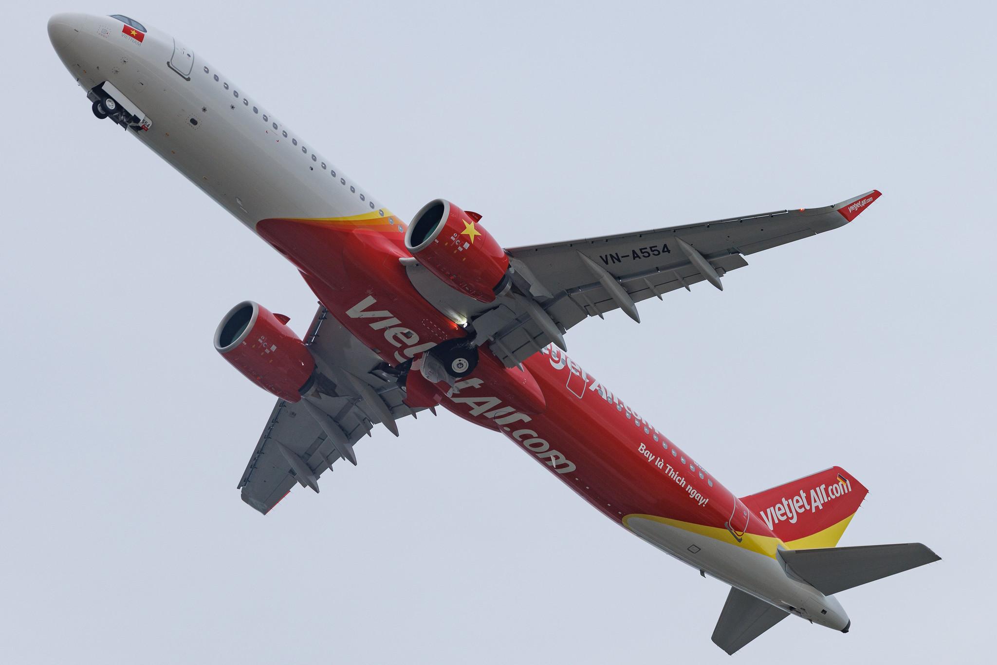 Hamburg Finkenwerder: VietJetAir (VJ / VJC) | Airbus A321-271NX A21N | D-AYAG | VN-A554 | MSN 12958