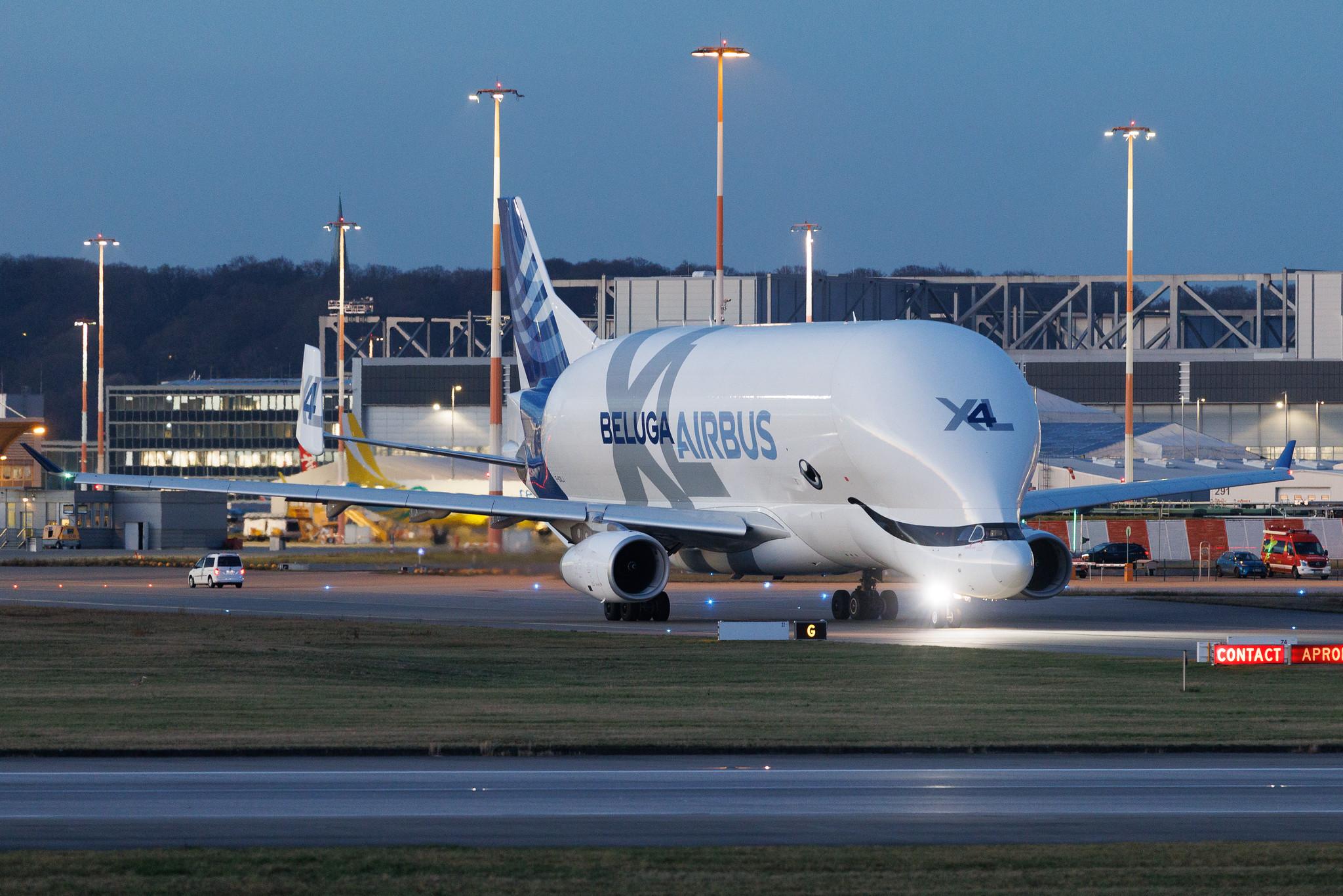 Hamburg Finkenwerder: Airbus Transport International (4Y / BGA) | Airbus A330-743L Beluga XL A337 | F-GXLJ | MSN 1985