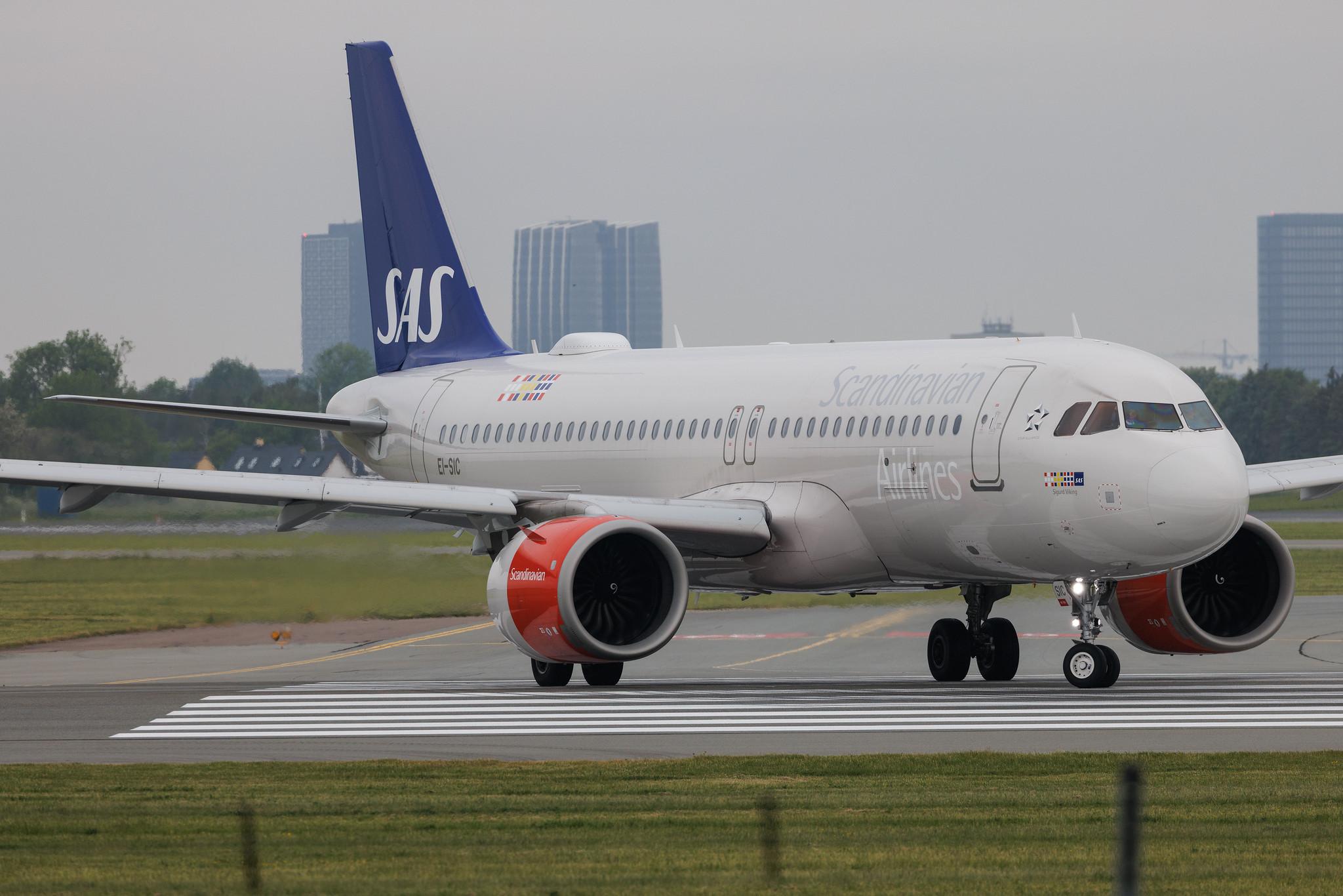 Copenhagen Airport: SAS (SK / SAS) | Operator: SAS Connect | Airbus A320-251N A20N | EI-SIC | MSN 7979