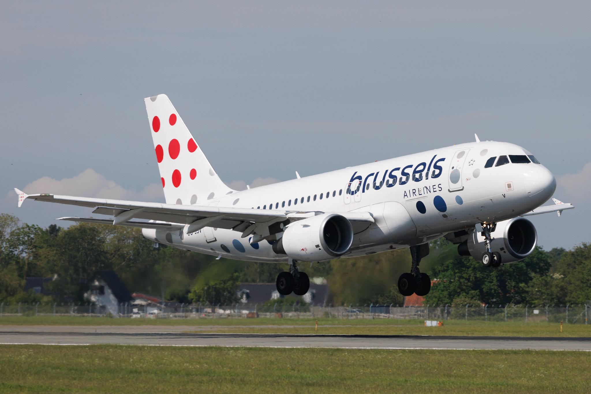 Copenhagen Airport: Brussels Airlines (SN / BEL) | Airbus A319-111 A319 | OO-SSV | MSN 2196