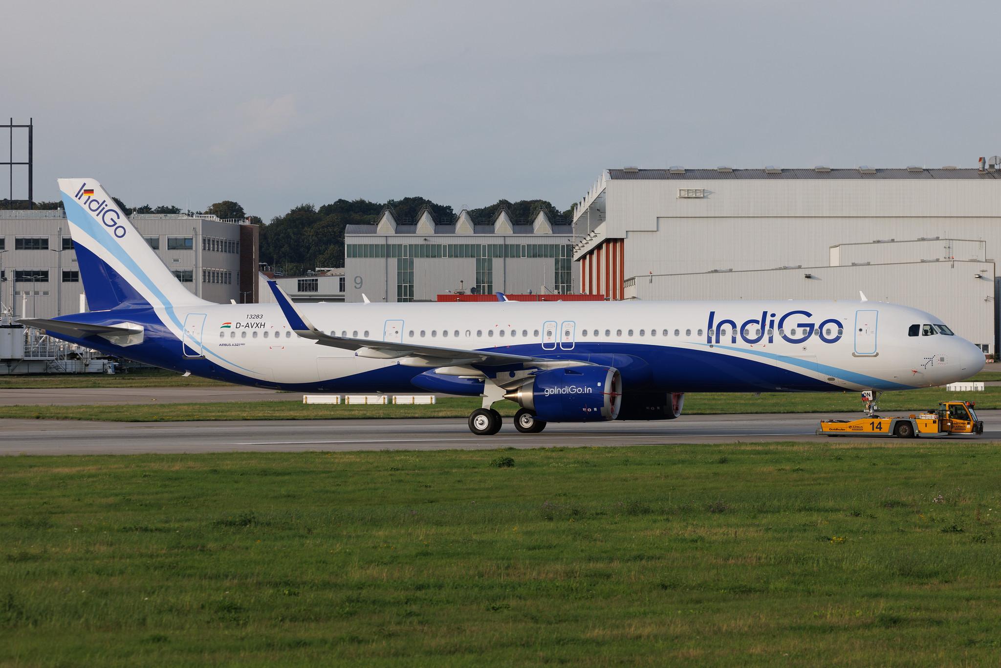 Hamburg Finkenwerder: IndiGo (6E / IGO) | Airbus A321-251NX A21N | D-AVXH | VT-NON | MSN 13283