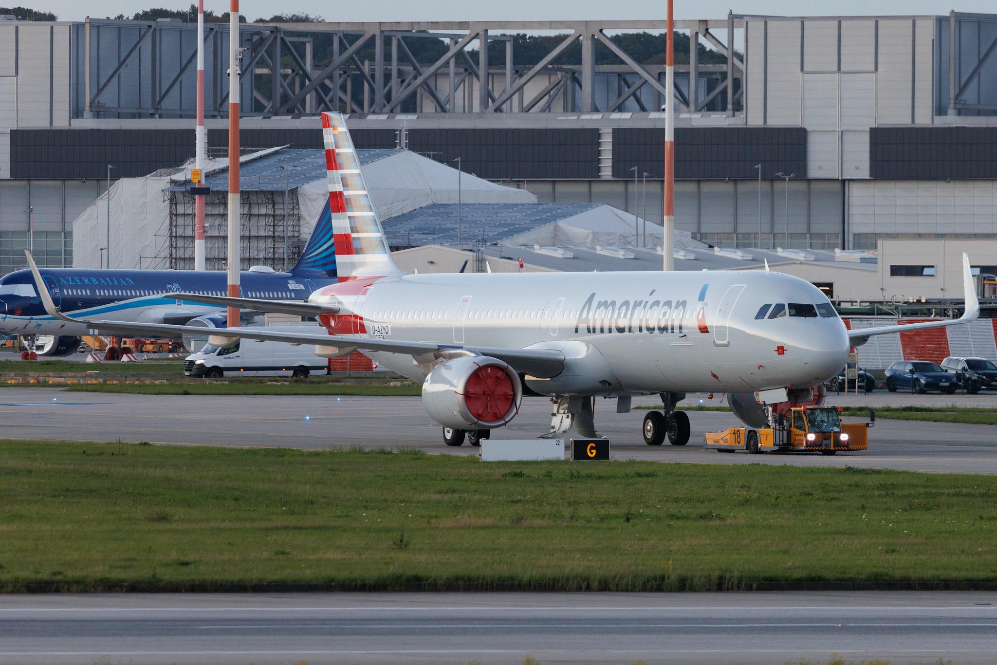 Hamburg Finkenwerder: American Airlines (AA / AAL) | Airbus A321-253NX A21N | D-AZYD | N478AN | MSN 13526