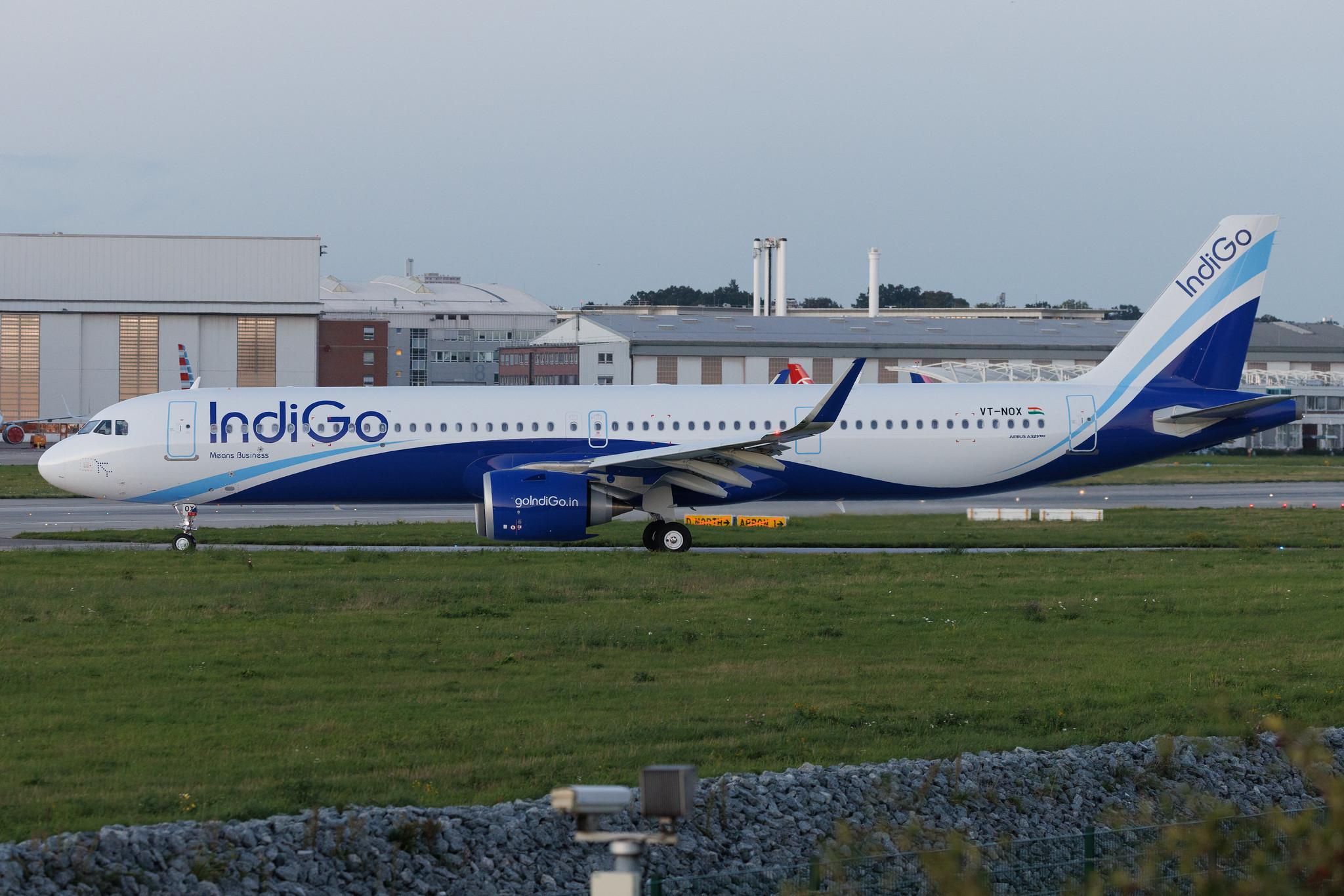 Hamburg Finkenwerder: IndiGo (6E / IGO) | Airbus A321-251NX A21N | VT-NOX | MSN 13589