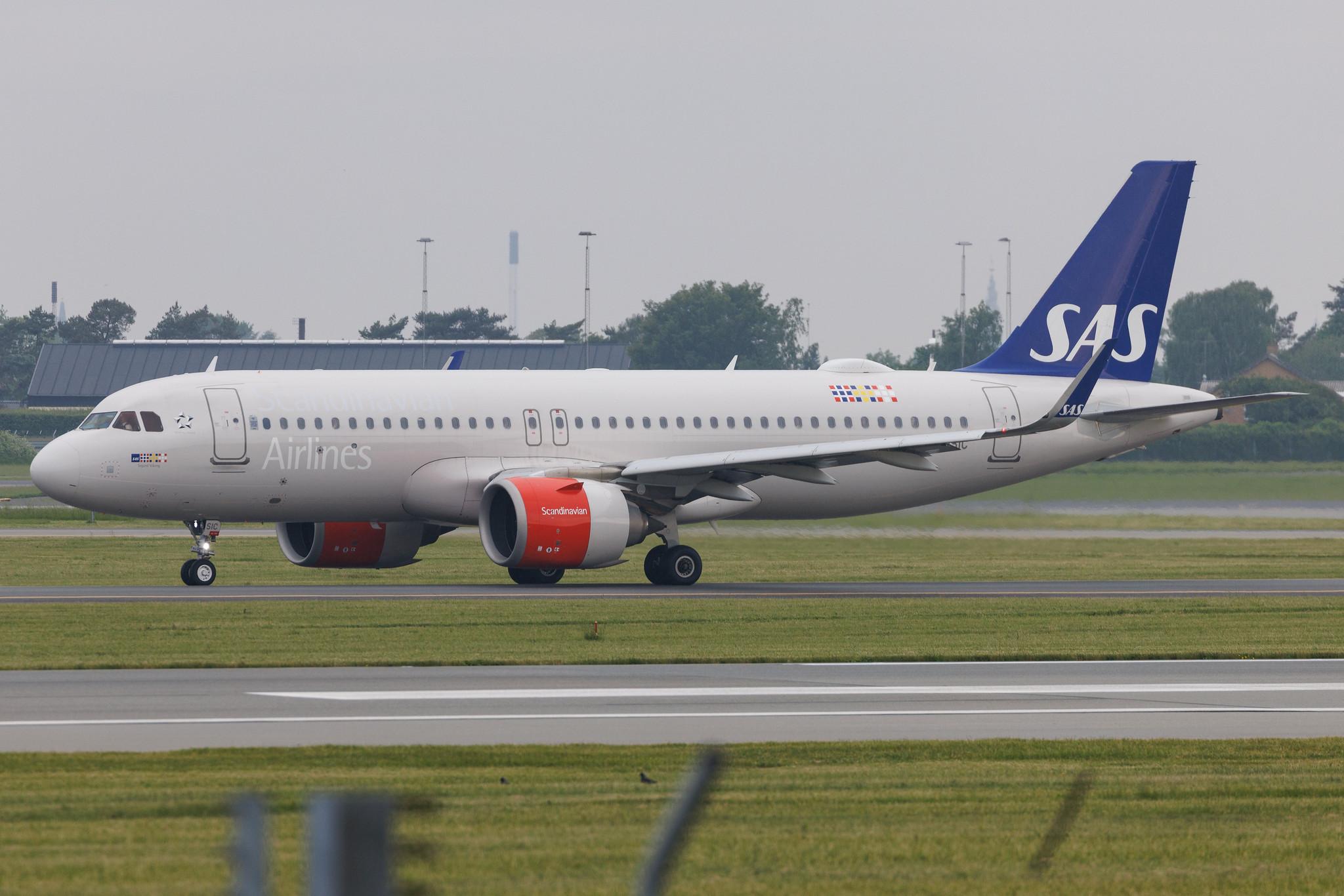 Copenhagen Airport: SAS (SK / SAS) | Operator: SAS Connect | Airbus A320-251N A20N | EI-SIC | MSN 7979