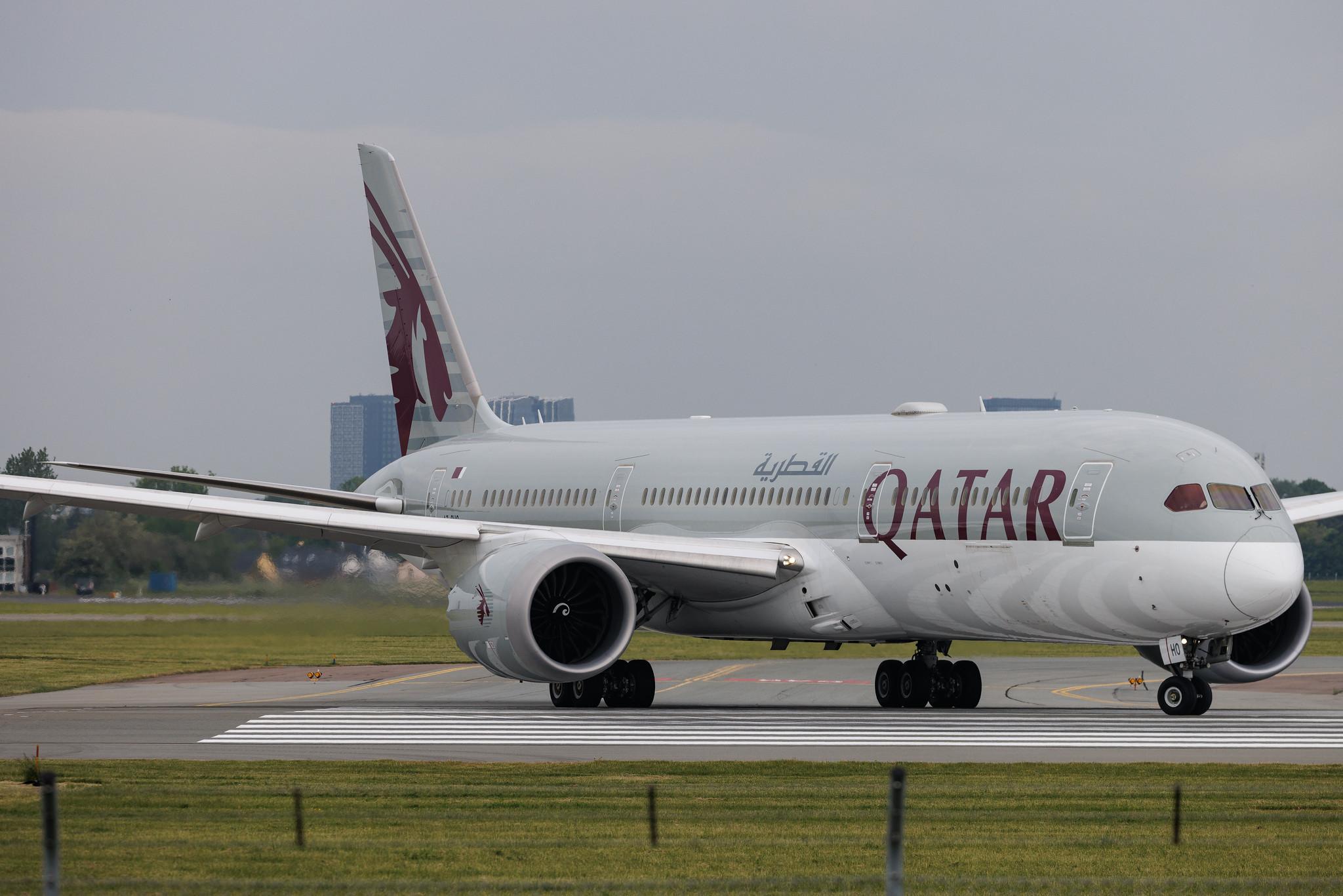 Copenhagen Airport: Qatar Airways (QR / QTR) | Boeing 787-9 Dreamliner B789 | A7-BHO | MSN 64223