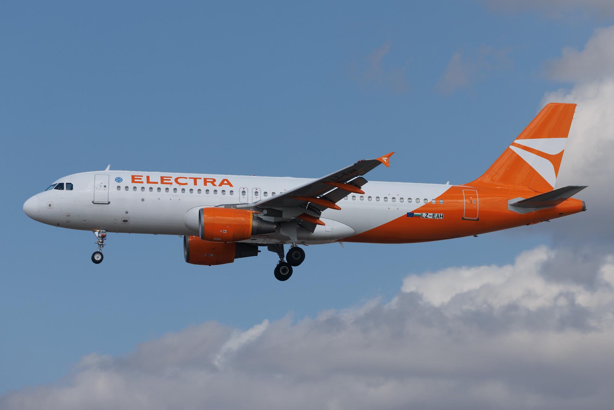 Frankfurt Airport: Electra Airways (3E / EAF) | Airbus A320-214 A320 | LZ-EAH | MSN 02930