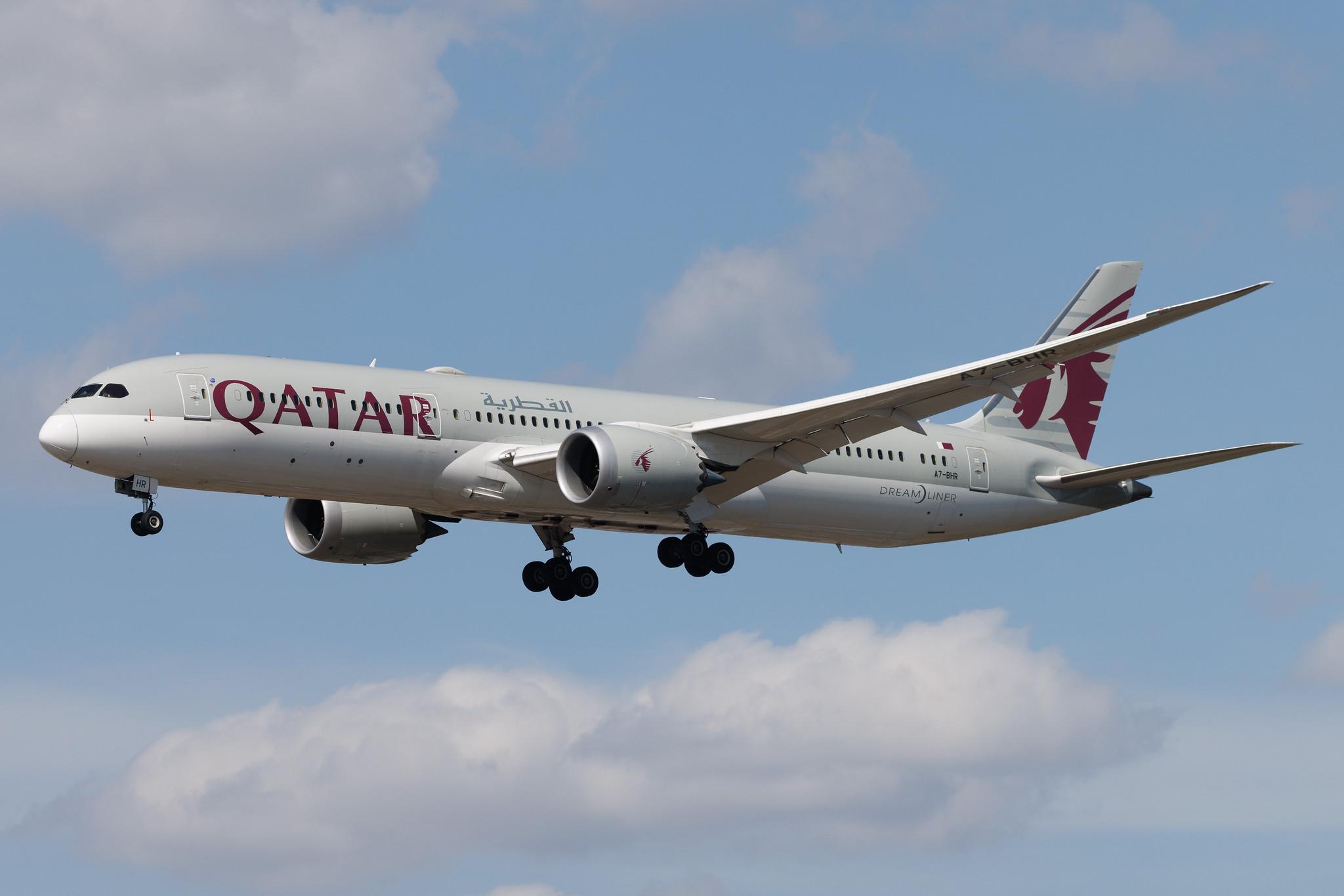 Frankfurt Airport: Qatar Airways (QR / QTR) | Boeing 787-9 Dreamliner B789 | A7-BHR | MSN 64226
