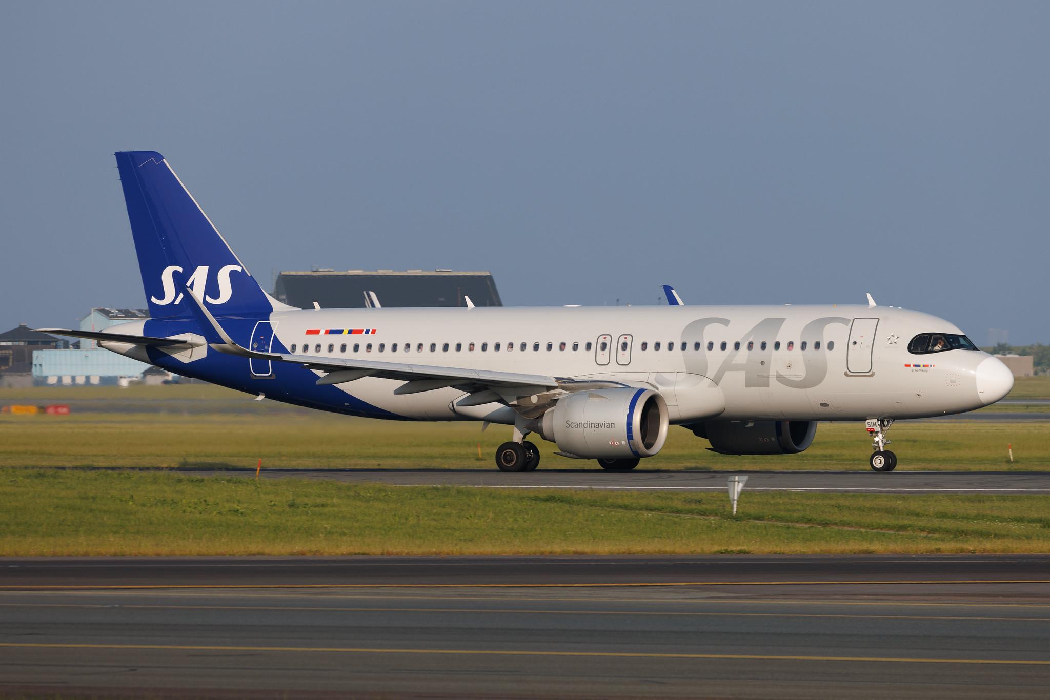 Copenhagen Airport: SAS (SK / SAS) | Operator: SAS Connect | Airbus A320-251N A20N | EI-SIM | MSN 10761