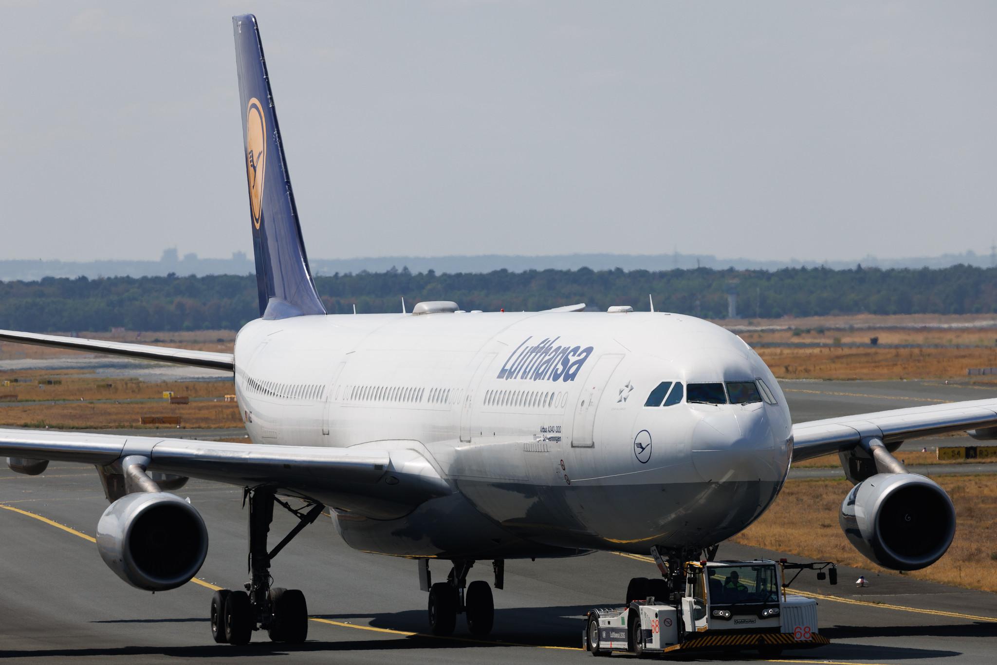 Frankfurt Airport: Lufthansa (LH / DLH) | Airbus A340-313 A343 | D-AIGZ | MSN 0347