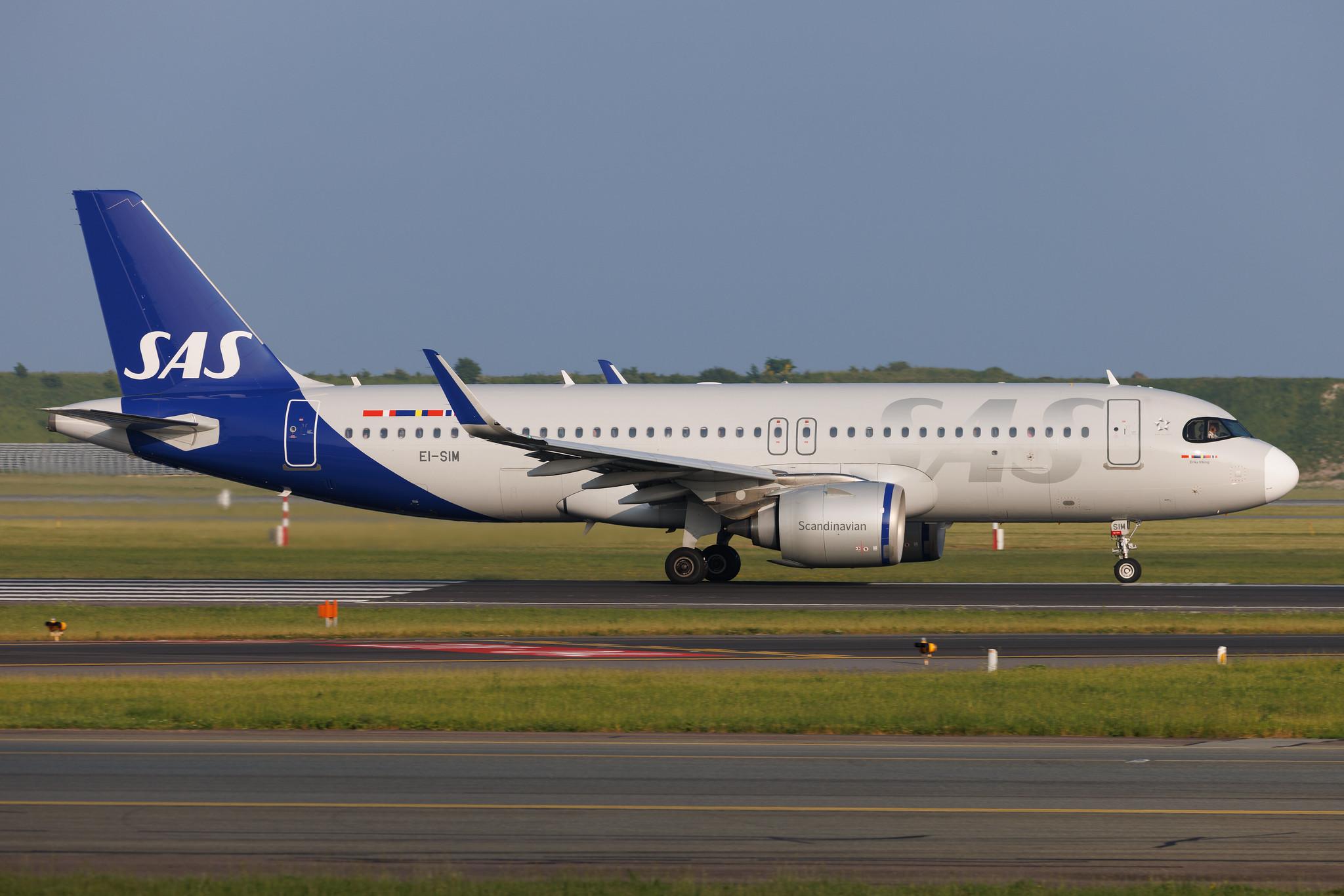 Copenhagen Airport: SAS (SK / SAS) | Operator: SAS Connect | Airbus A320-251N A20N | EI-SIM | MSN 10761