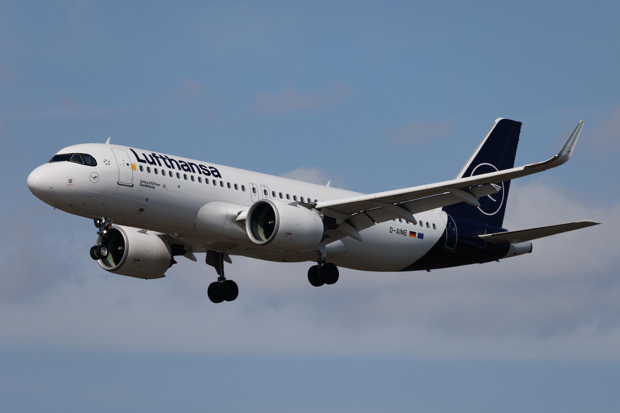 Frankfurt Airport: Lufthansa (LH / DLH) | Airbus A320-271N A20N | D-AINE | MSN 7103