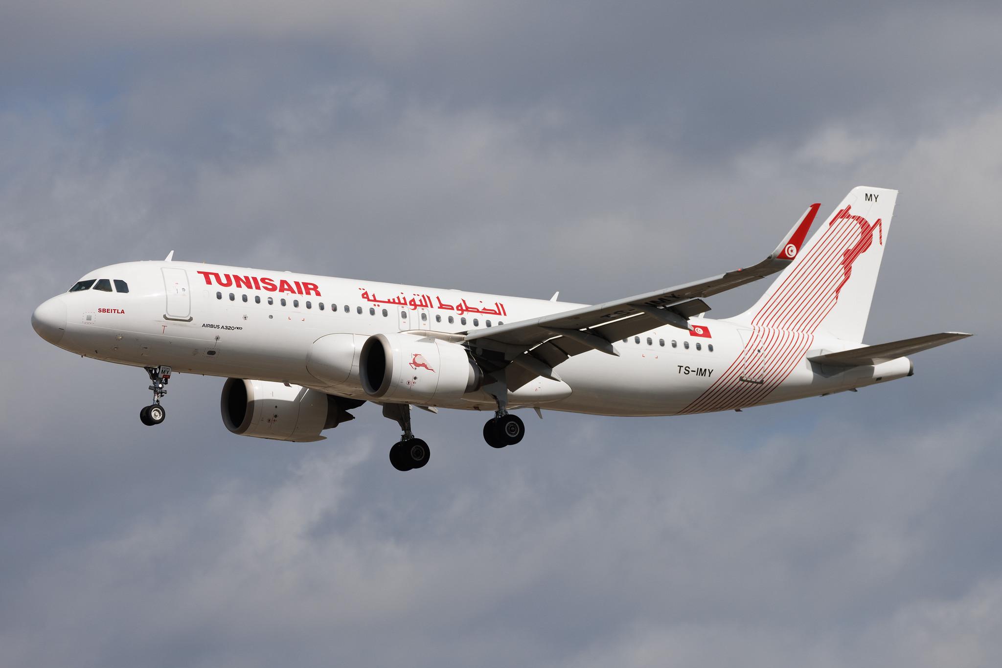 Frankfurt Airport: Tunisair (TU / TAR) | Airbus A320-251N A20N | TS-IMY | MSN 10631