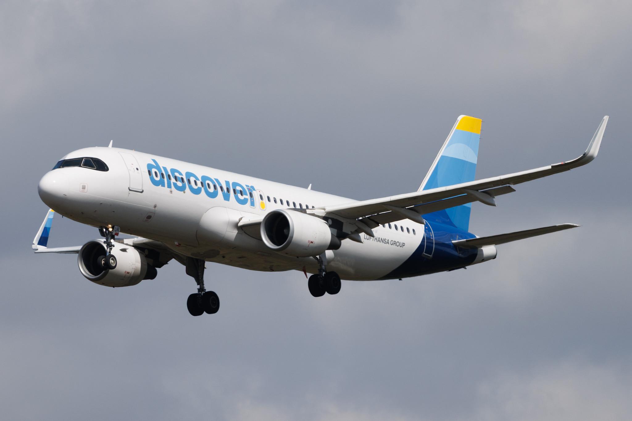 Frankfurt Airport: Discover Airlines (4Y / OCN) | Airbus A320-214 A320 | D-AIUR | MSN 6985