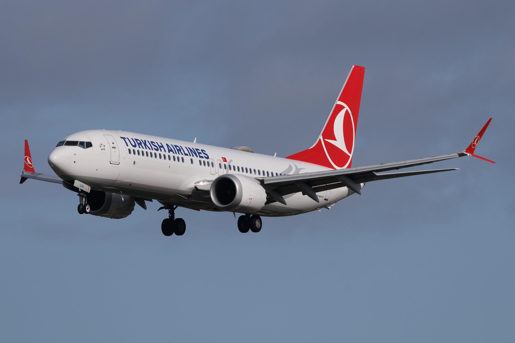 Hamburg Airport: Turkish Airlines (TK / THY) | Boeing 737 MAX 8 B38M | TC-LCU | MSN 60068